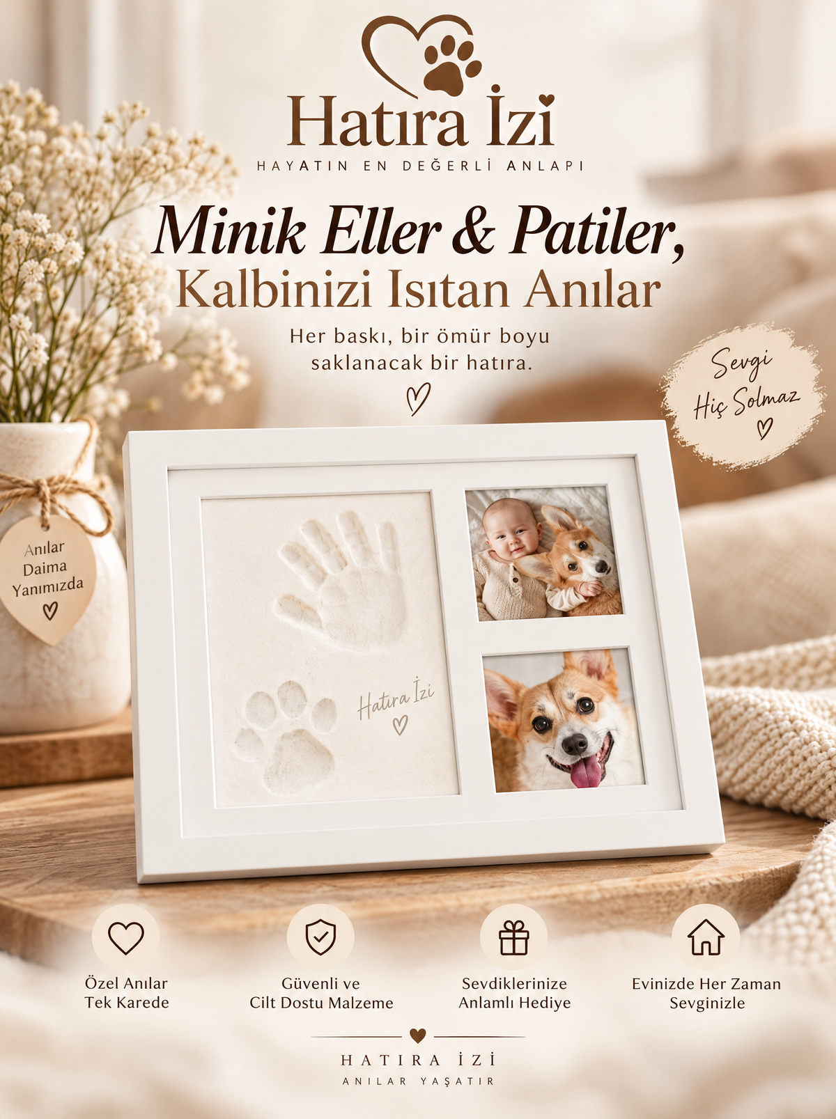 Bebek El Ayak İzi Seti